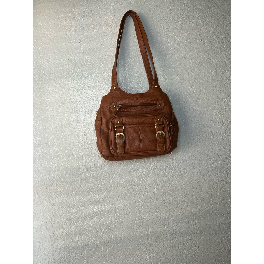 Concealed carry purse Brown tan shoulder bag